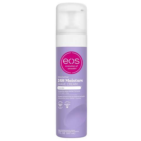 eos Shea Better Womens Shaving Cream, Lavender, Smooth Skin Moisturizing Formula, 7 oz