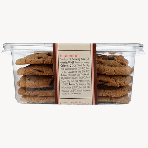 Rubicon Bakery Vegan Chocolate Chip Cookies, 14.3 oz