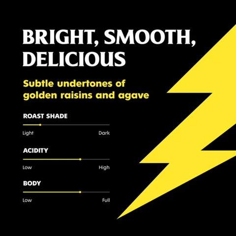 Death Wish Coffee Organic and Fair Trade, Light Roast, Ground Coffee, 10oz