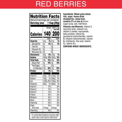 Special K Red Berries Cereal Value Size 11.4 oz