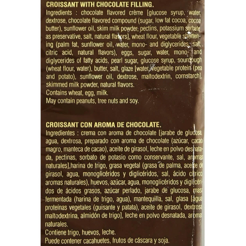 Flora Chocolate Croissants, 11.64 oz