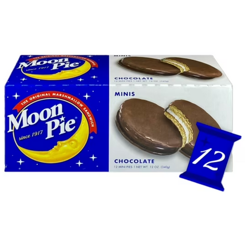 MoonPie Mini Chocolate MoonPies, 12 oz, 12 Count