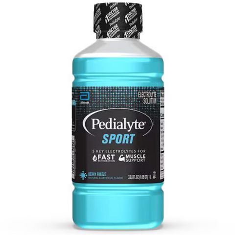 Pedialyte Sport Electrolyte Drink, Berry Freeze, 33.8 Fl Oz.