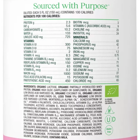 Bobbie Organic Gentle Infant Formula, 14.1oz