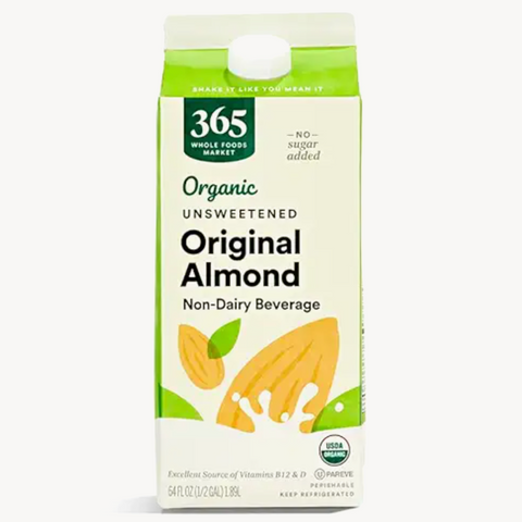 365 Organic Almondmilk Unsweetened, 64 fl oz