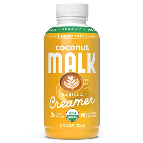 MALK Organics Vanilla Coconut Creamer, 16 fl oz