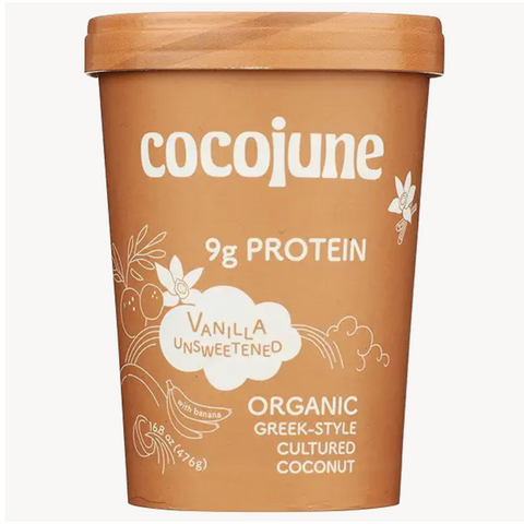 Cocojune Organic Vanilla Protein Coconut Yogurt, 16.8 oz