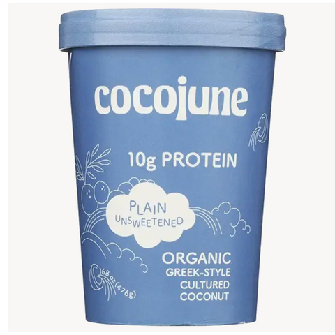 Cocojune Organic Plain Protein Coconut Yogurt, 16.8 oz