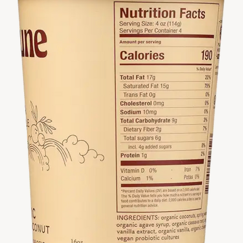 Cocojune Organic Vanilla Chamomile Multiserve, 16 oz