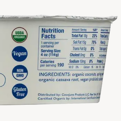 Cocojune Cocojune Organic Pure Coconut, White, 4 oz