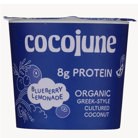 Cocojune Organic Yogurt Coconut Protein Blueberry Lemonade, 5 oz