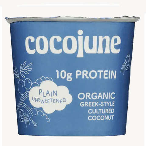 Cocojune Organic Plain Protein Coconut Yogurt, 5.6 oz