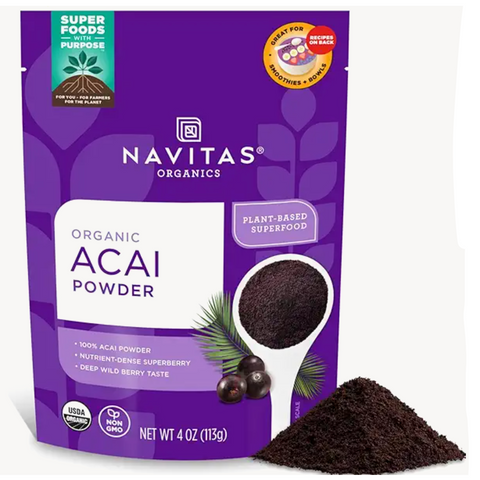 Navitas Organics Acai Powder, 4oz