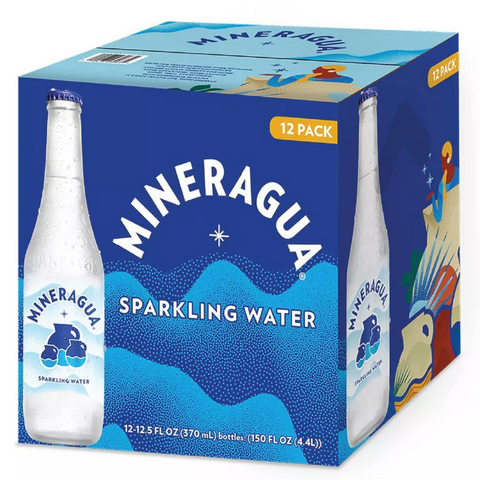 Mineragua Sparkling Water, 2.5 fl oz, 12 Count