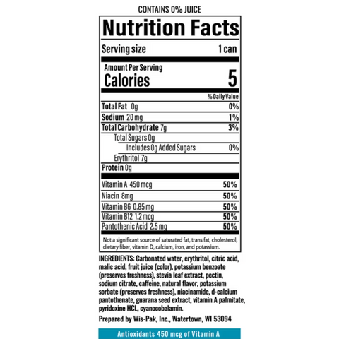 BUBBL'R Antioxidant Sparkling Water, Triple Berry Breez'r, 12 fl oz, 6 Count