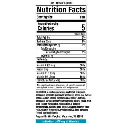 BUBBL'R Antioxidant Sparkling Water, Peach Raspberry Dazzl'r, 12 fl oz, 6 Count