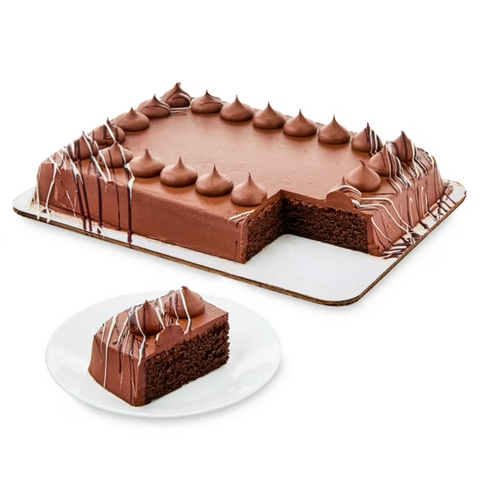 Freshness Guaranteed Triple Chocolate Cake, Made with Hershey's Icing, Serves 18, 50oz