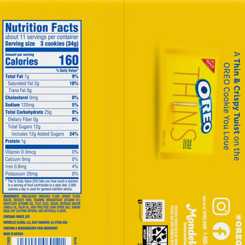 Oreo Golden Cookies 13.29 oz.