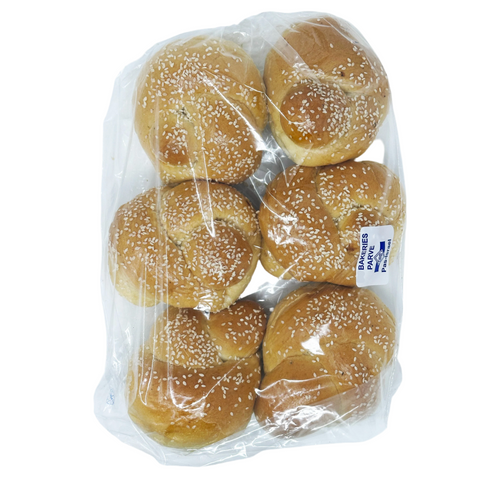Sesame Challah Rolls, 6 Ct