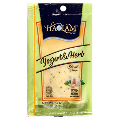 Haolam Herb & Yogurt Sliced Cheese, 6 oz.