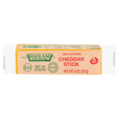 Haolam Cheddar Cheese Stick, 8 oz.