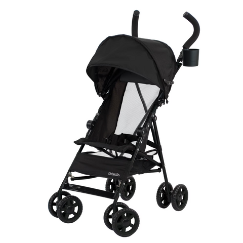 Kolcraft Cloud Umbrella Unisex 9.5 lb. Stroller, Black