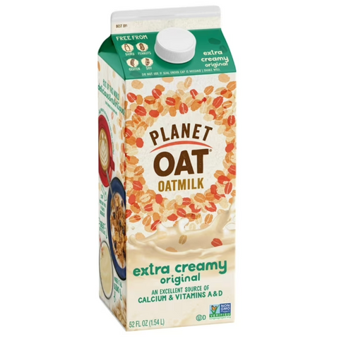 Planet Oat Extra Creamy Original Oat Milk, 52 oz
