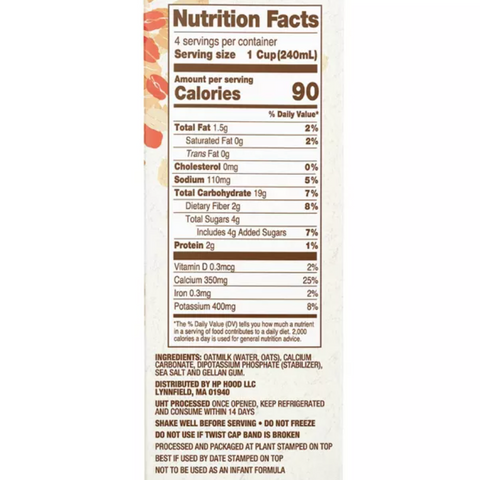 Planet Oat Shelf Stable Original Oat Milk, 32 fl oz