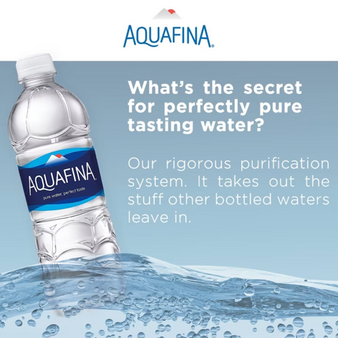 Aquafina Purified Water, 16.9 fl. oz., 40 Count