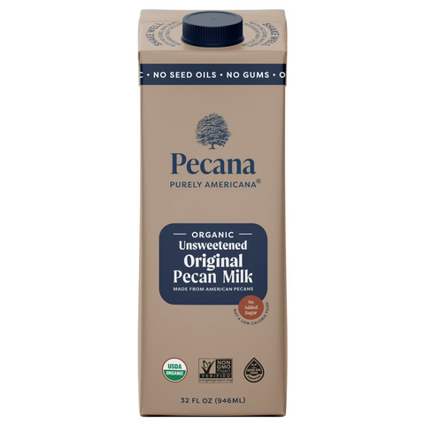 Pecana USDA Organic Pecana Unsweetened Pecan Milk 32 fl oz