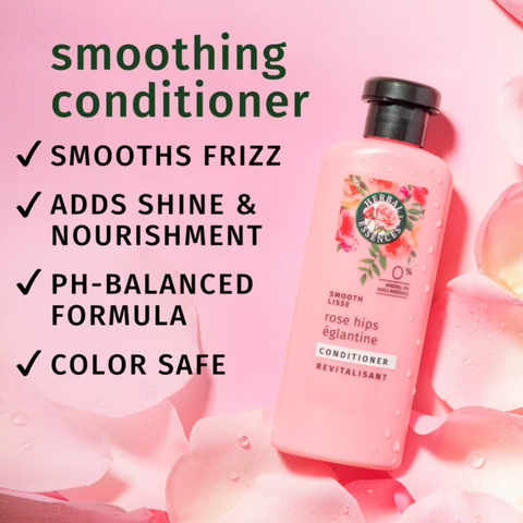 Herbal Essences Rose Hips Smooth Conditioner, Travel Size, 3.38 fl oz