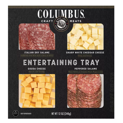 Columbus Entertaining Meat Tray, Refrigerated, 12oz