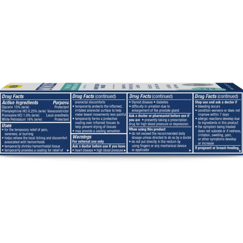 Tucks Triple Relief Cream, 0.9 oz.