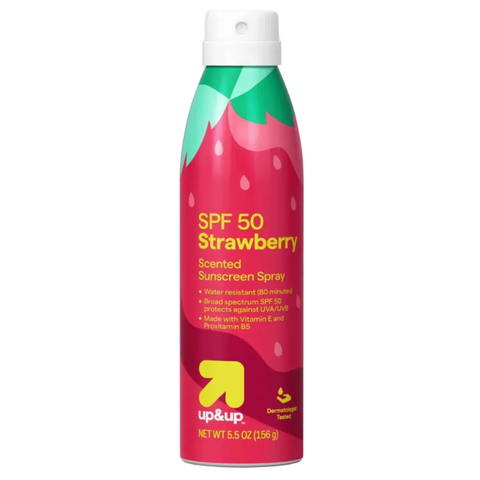 up&up™ Sunscreen Spray, SPF 50, Strawberry, 5.5oz