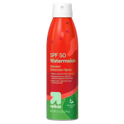 up&up™ Sunscreen Spray, SPF 50, Watermelon, 5.5oz