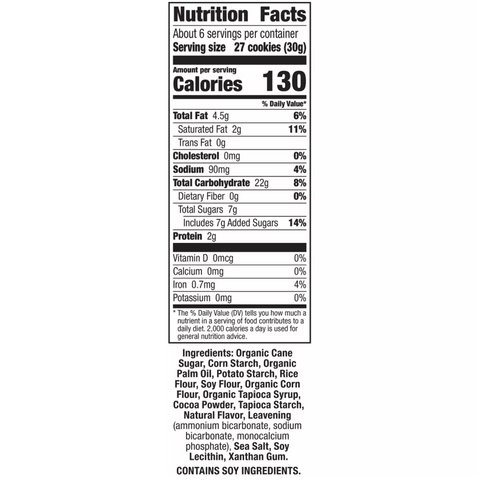Annie's Gluten Free Cocoa & Vanilla Bunny Grahams Cookies, 6.75oz