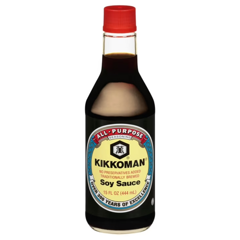 Kikkoman Soy Sauce, 15 oz