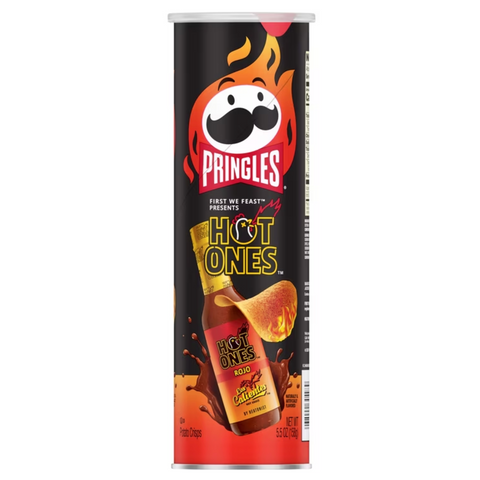 Pringles Rojo Potato Crisps Chips, Lunch Snacks, 5.5 oz