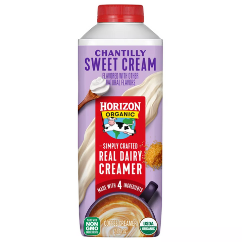 Horizon Organic Sweet Cream Coffee Creamer, 24 fl oz
