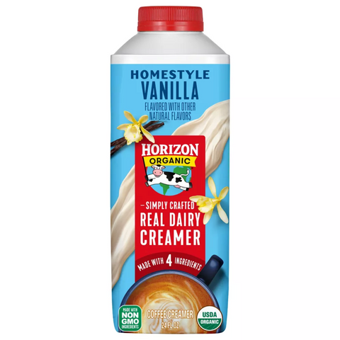 Horizon Organic Vanilla Coffee Creamer, 24 fl oz