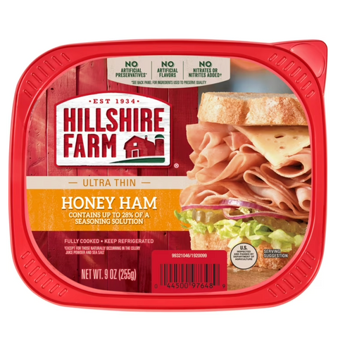 Hillshire Farm® Hillshire Farm Ultra Thin Honey Ham Lunchmeat, 9 oz