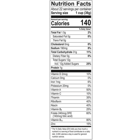 Post Fruity PEBBLES Breakfast Cereal, Gluten Free, Crunchy, Mega Size, 27.5 oz