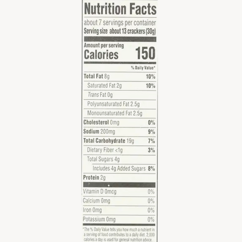 365 Organic Peanut Butter Mini Sandwich Crackers, 7.5 oz.