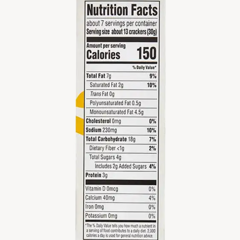 365 Organic Mini Cheese Sandwich Crackers, 7.5 oz.