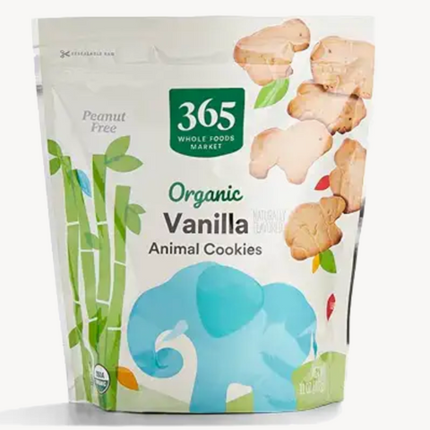 365 Organic Vanilla Animal Cookie, 11 oz.