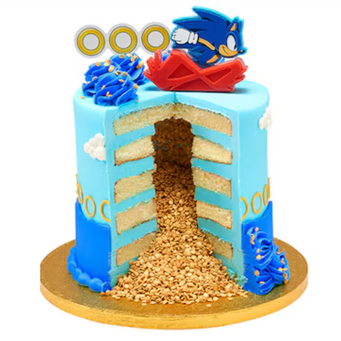Sonic the Hedgehog Celebration Birthday Cake