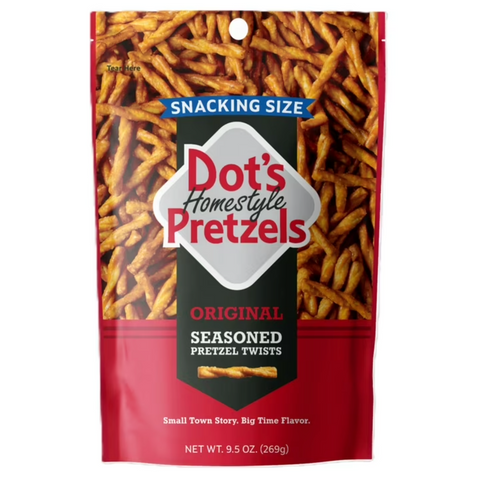 Dot's Pretzels, Original Seasoned Pretzel Twists, 9.5 oz