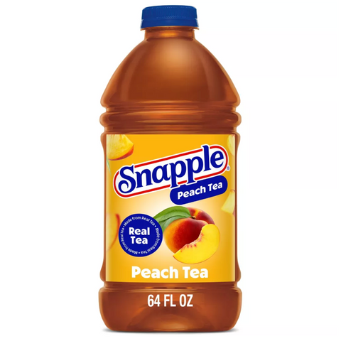 Snapple Peach Tea, 64 fl oz