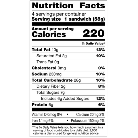 Smucker’s Uncrustables Peanut Butter & Chocolate Flavored Spread Sandwiches, 4 Count