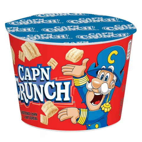 Cap'n Crunch Breakfast Cereal Original Express Cup, 1.51oz